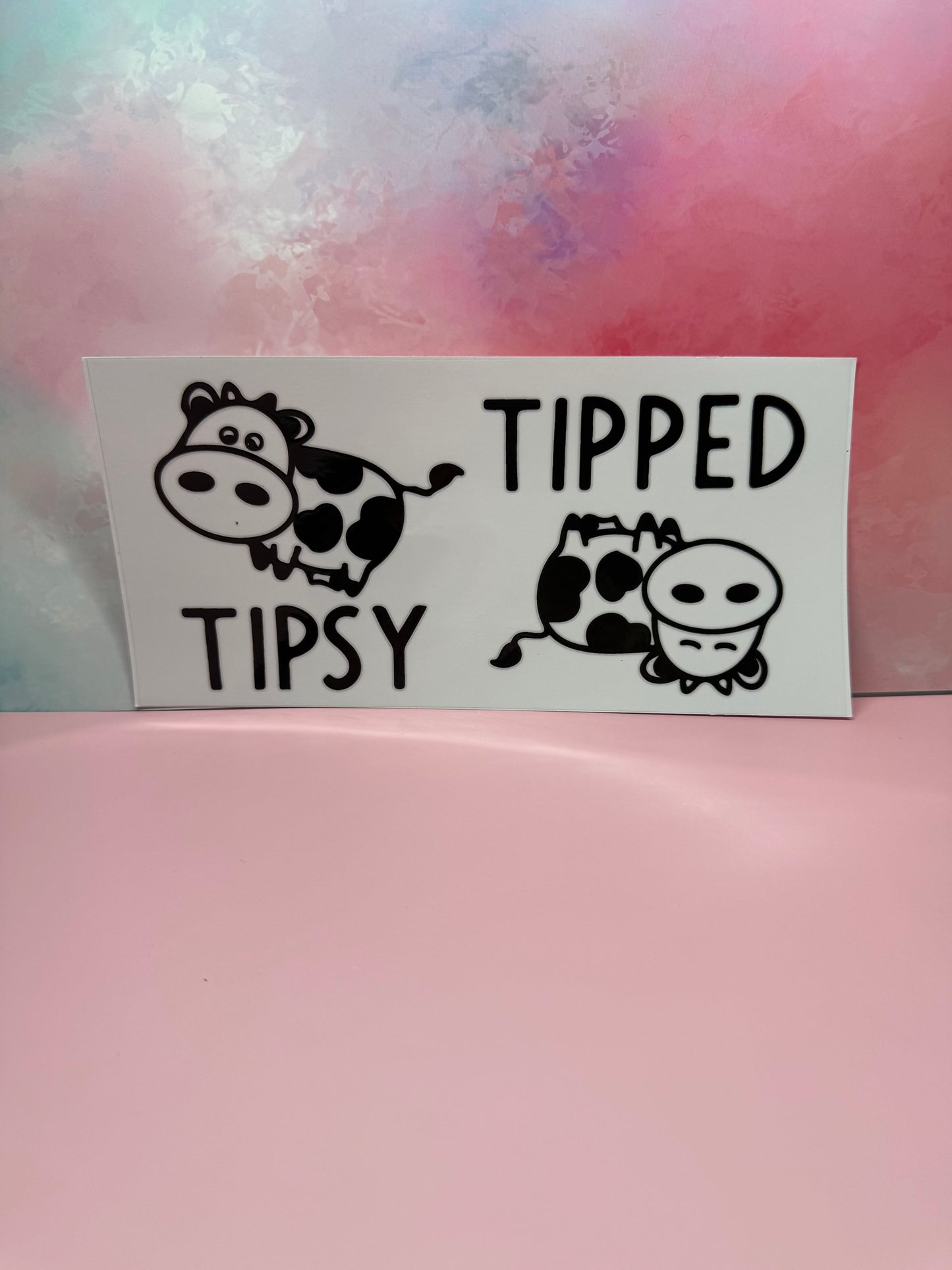 Tipped Tipsy Cow Wrap