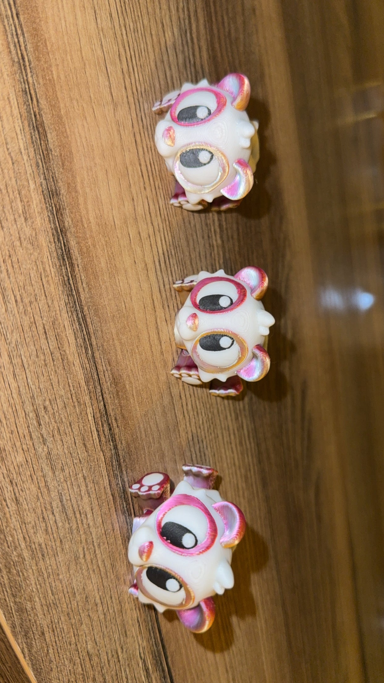 Tri-Color Panda Straw Buddies