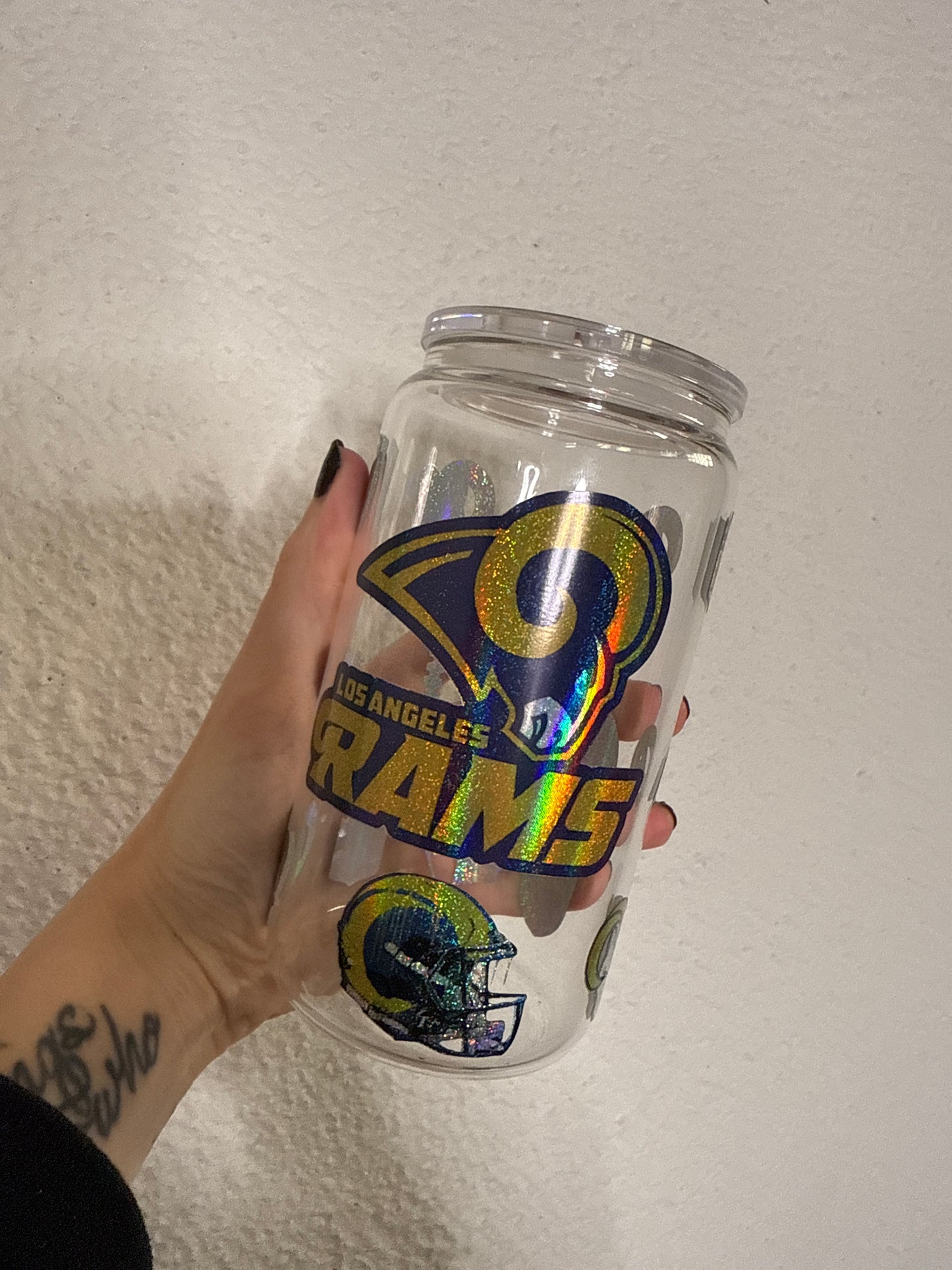 Holographic Rams Cup