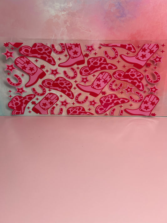 Pink Western Wrap #2