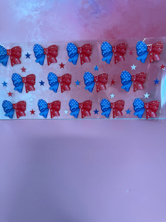 4th of July Bows Wrap