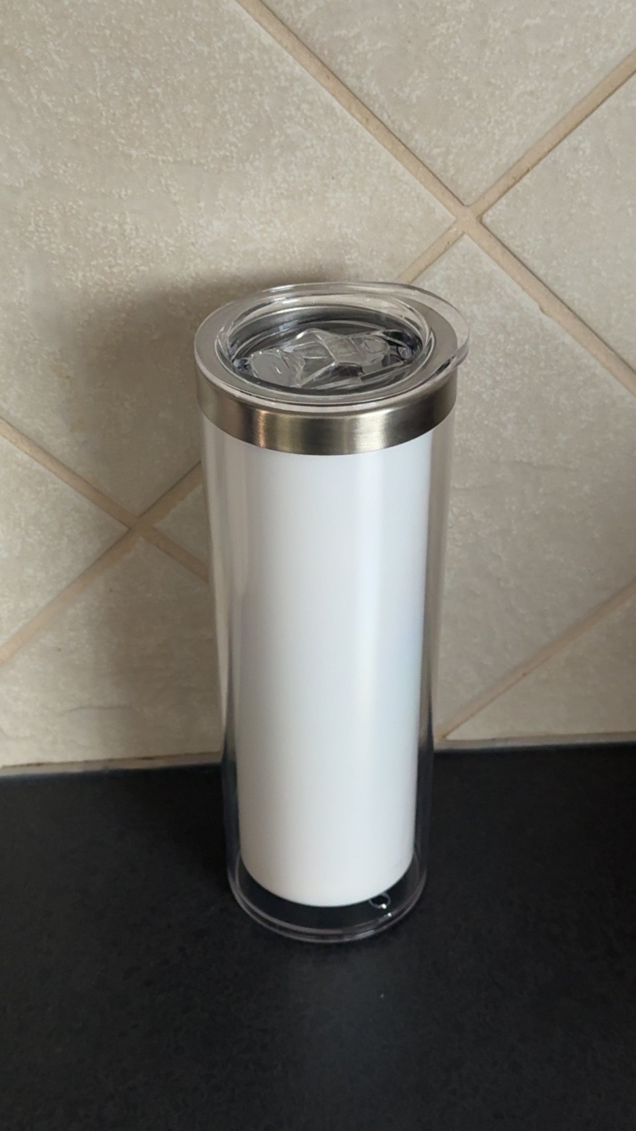 20oz Insulated Skinny Snowglobe