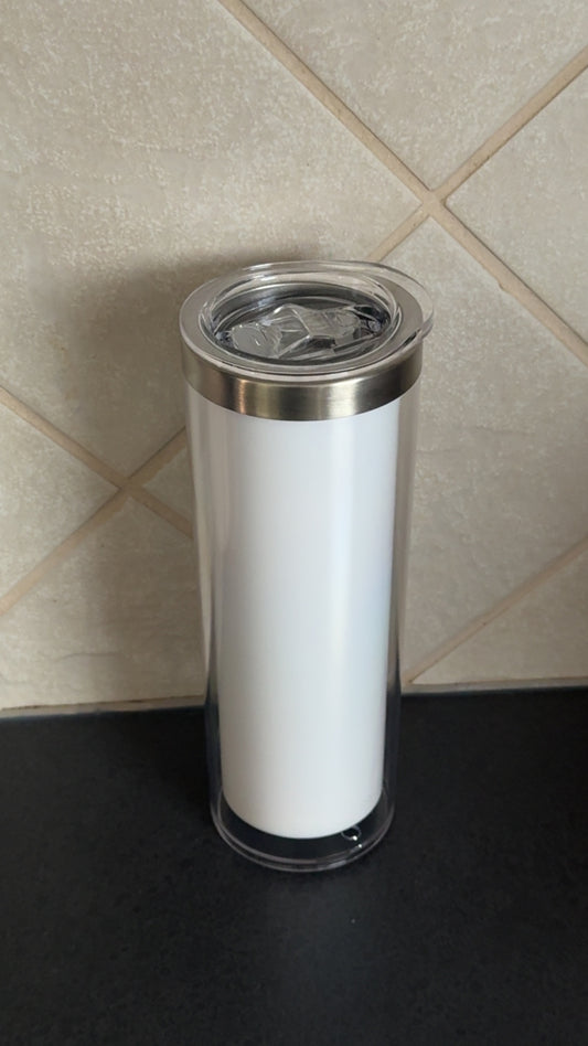 20oz Insulated Skinny Snowglobe