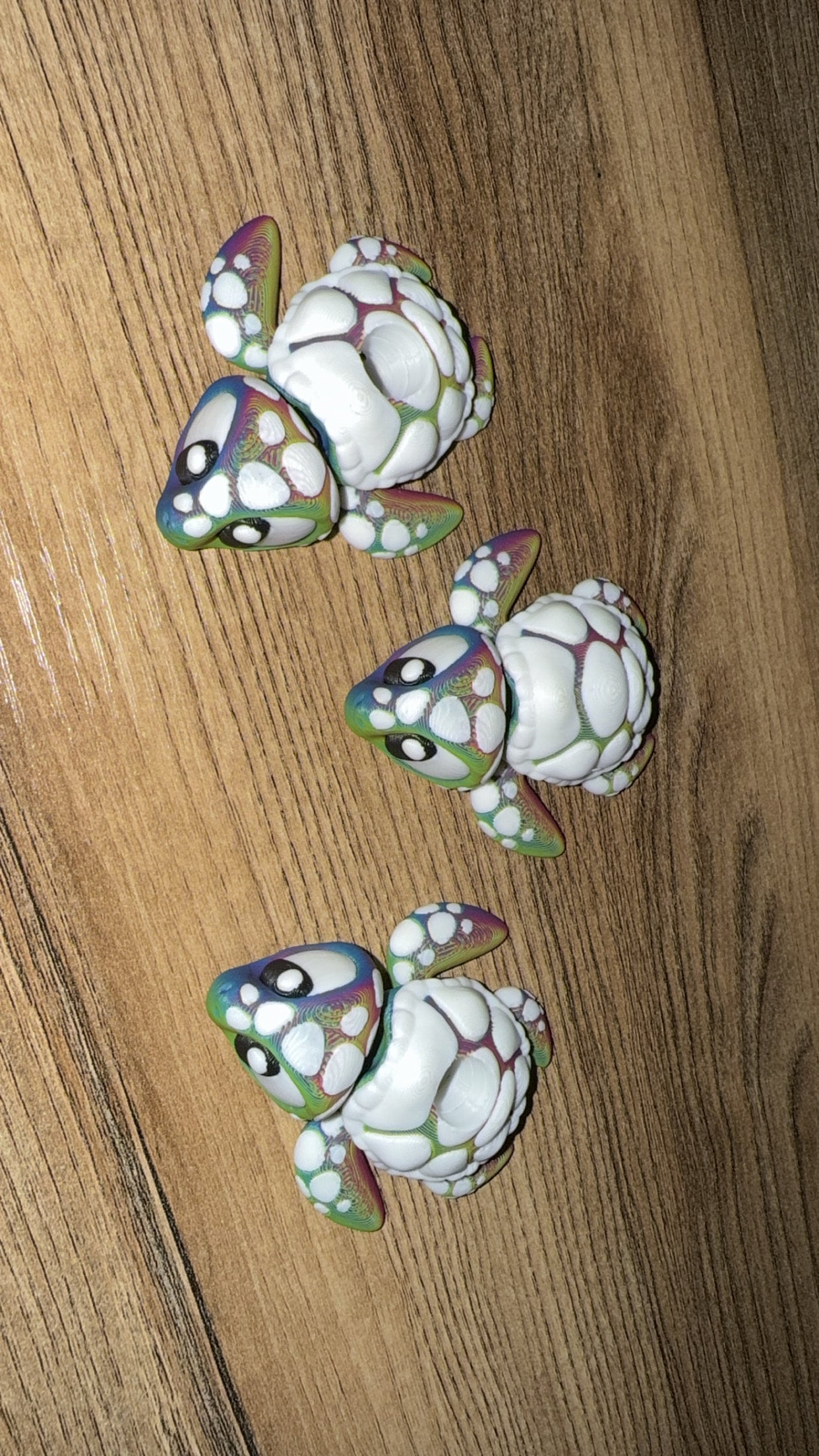Rainbow Sea Turtle Straw Buddies
