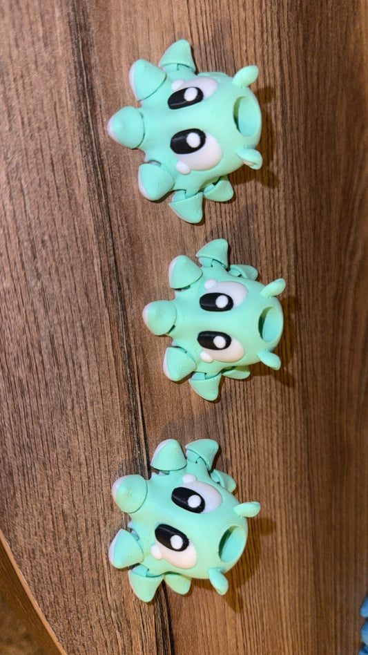 Mint Dumbo Octopus Straw Buddies