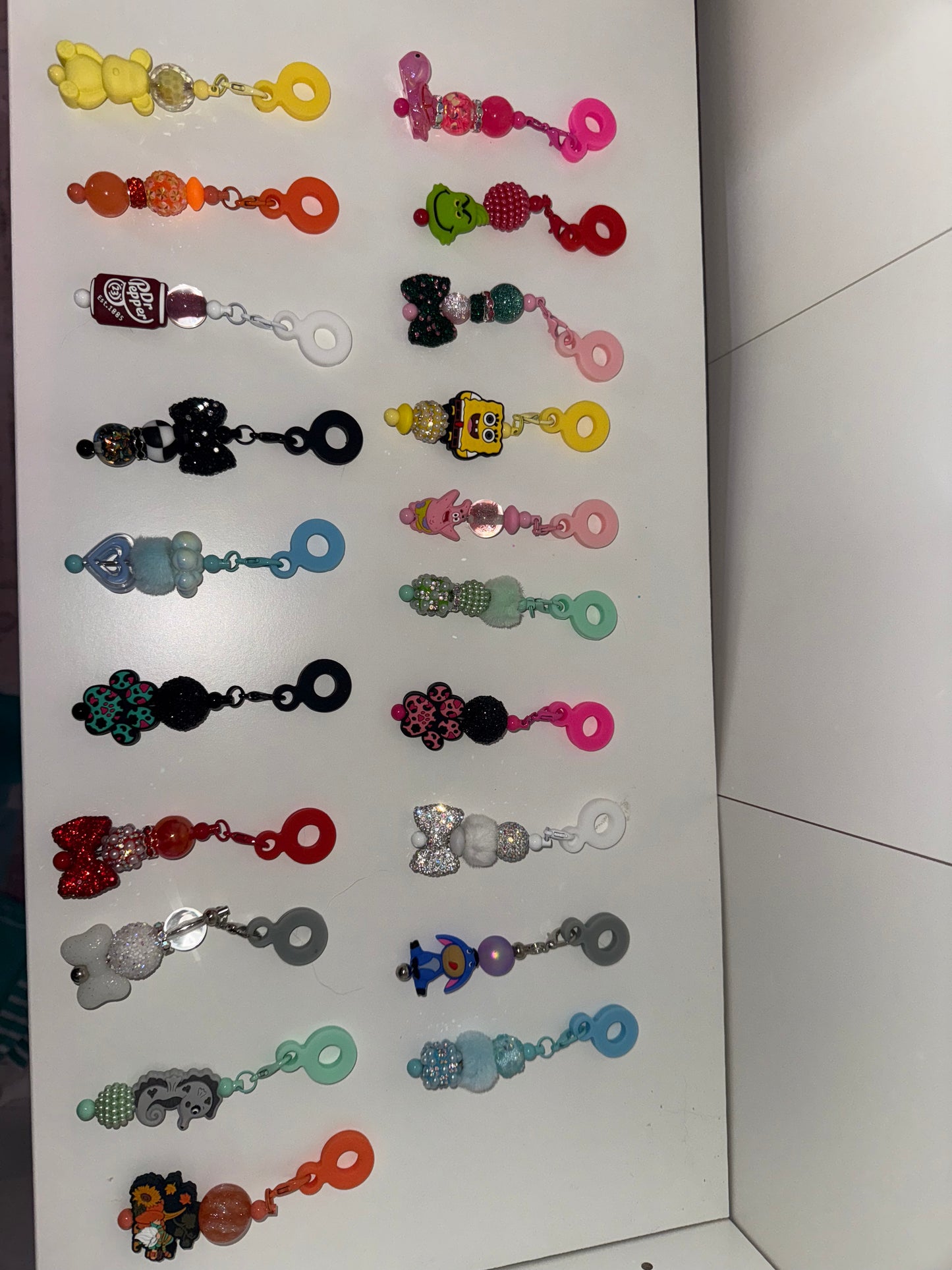 Straw Beaded Charms