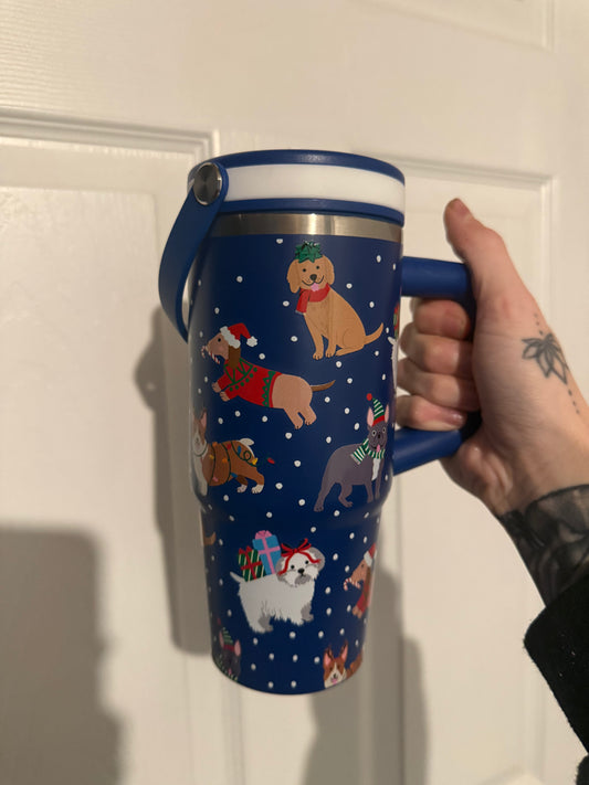 Snowy Pups 20oz Tumbler