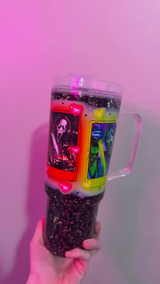 Neon Ghostface